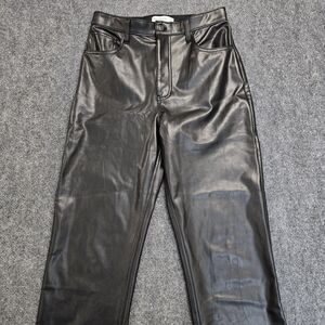 Abercrombie & Fitch The 90's Straight Ultra High Rise Pants Woman’s 29/8 Black